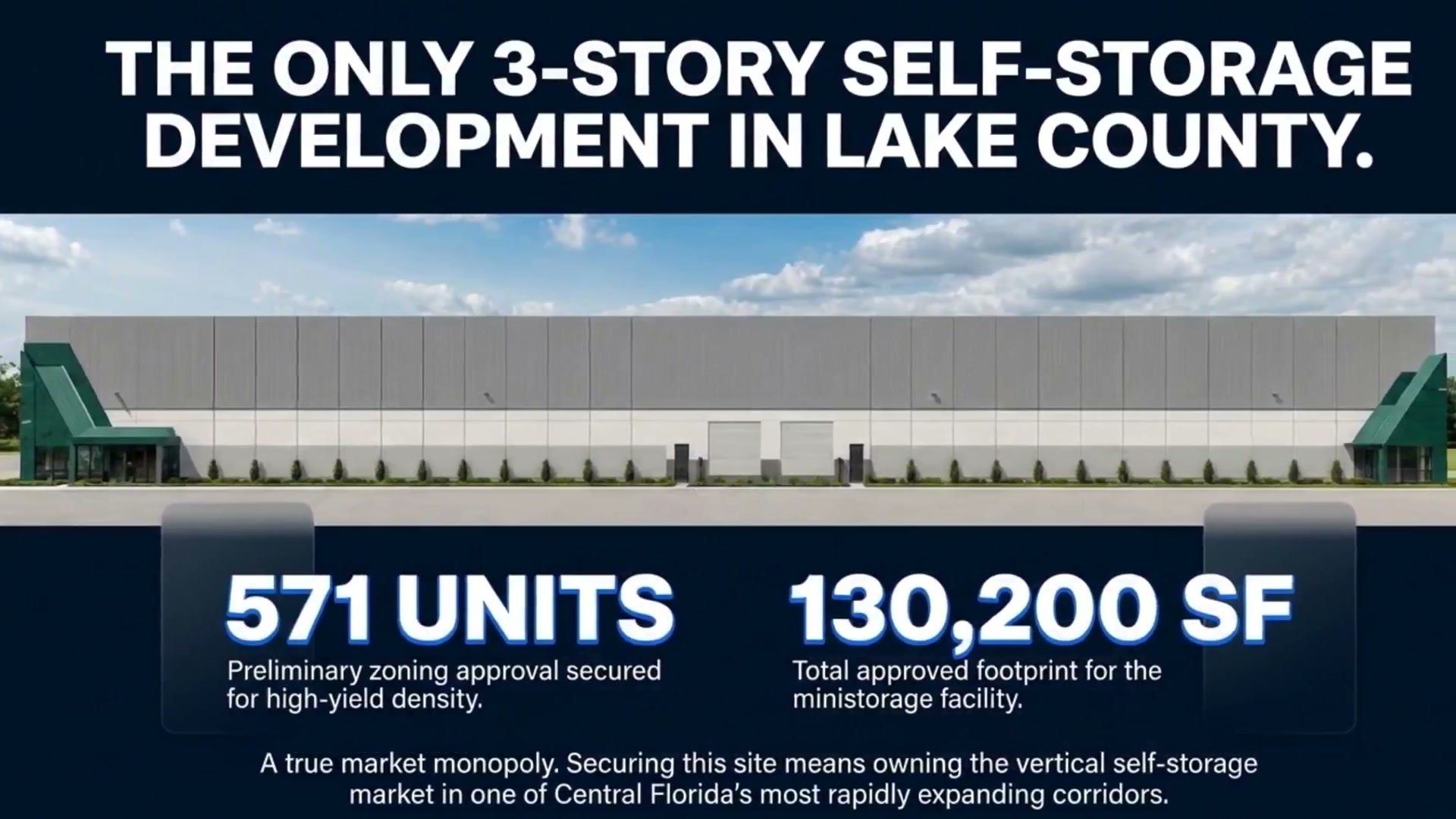 Video preview: Lake County: A Self-Storage Opportunity