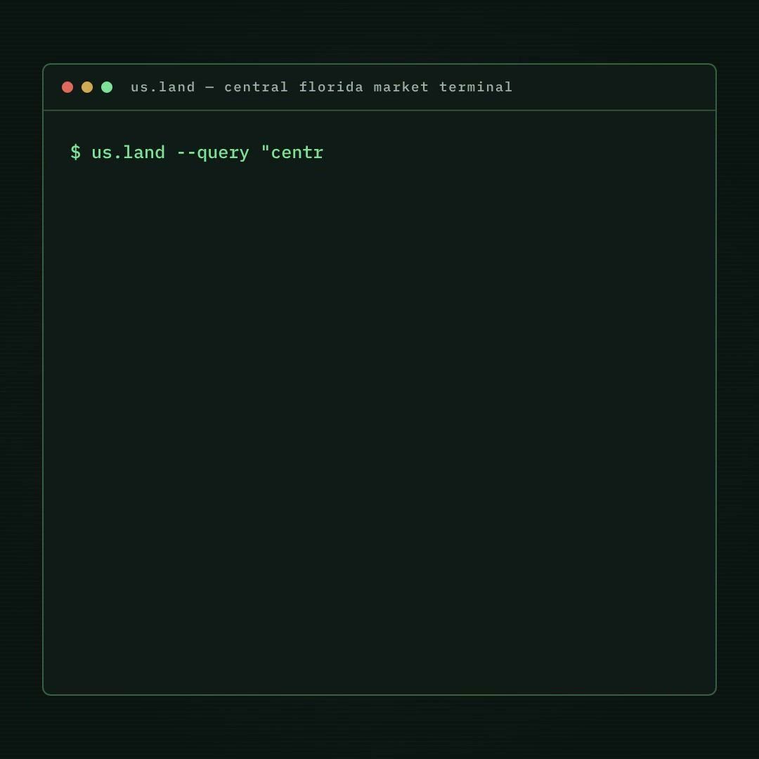 Video preview: Land by the Numbers: Terminal Edition